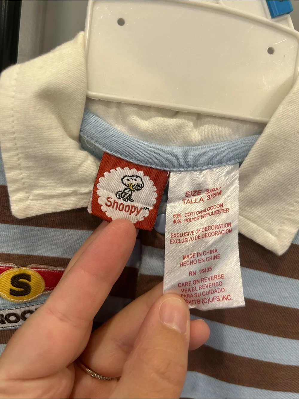 Vintage Snoopy romper NWT Sears Deadstock 3/6 months